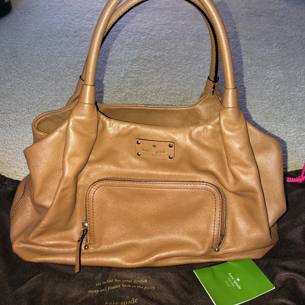 Tan Kate Spade Purse